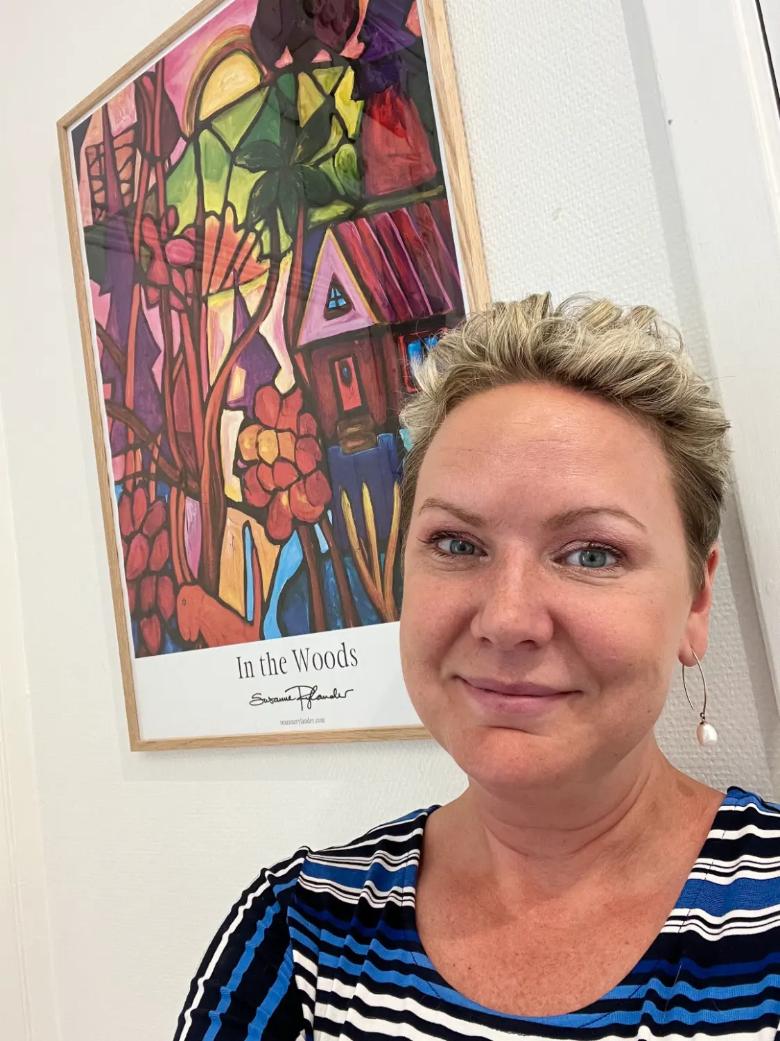 Susanne Rylander kunstudstilling Mölle Stationshus 2023