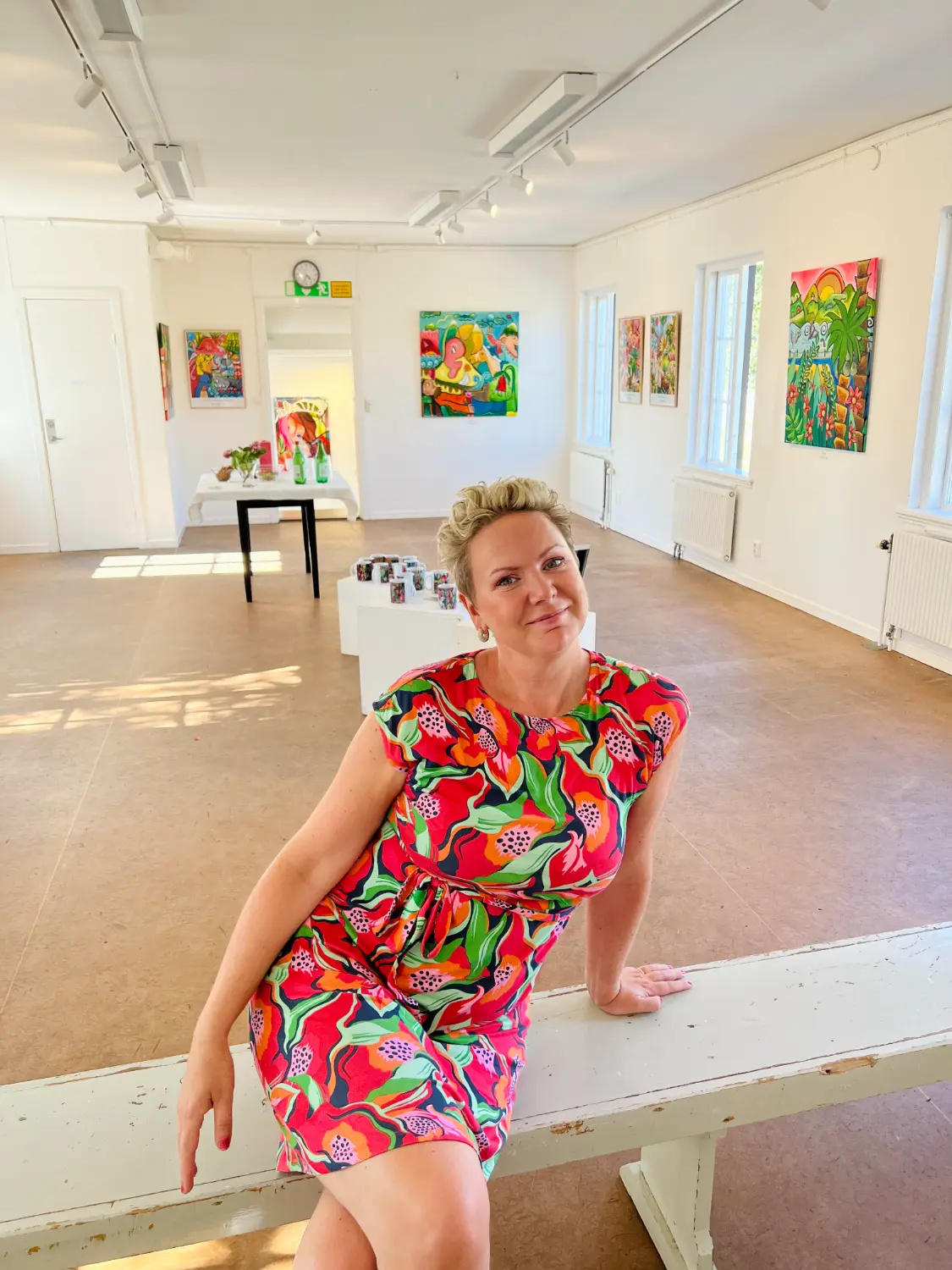 Susanne Rylander kunstudstilling Mölle Stationshus 2023