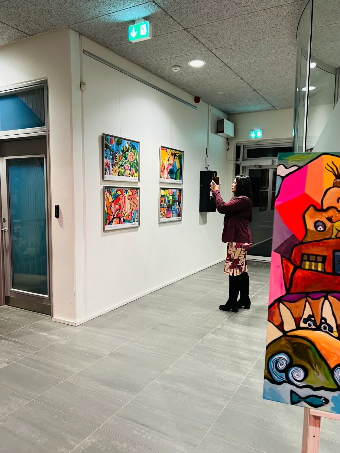 Susanne Rylander udstilling Kjellerup Kunstforening