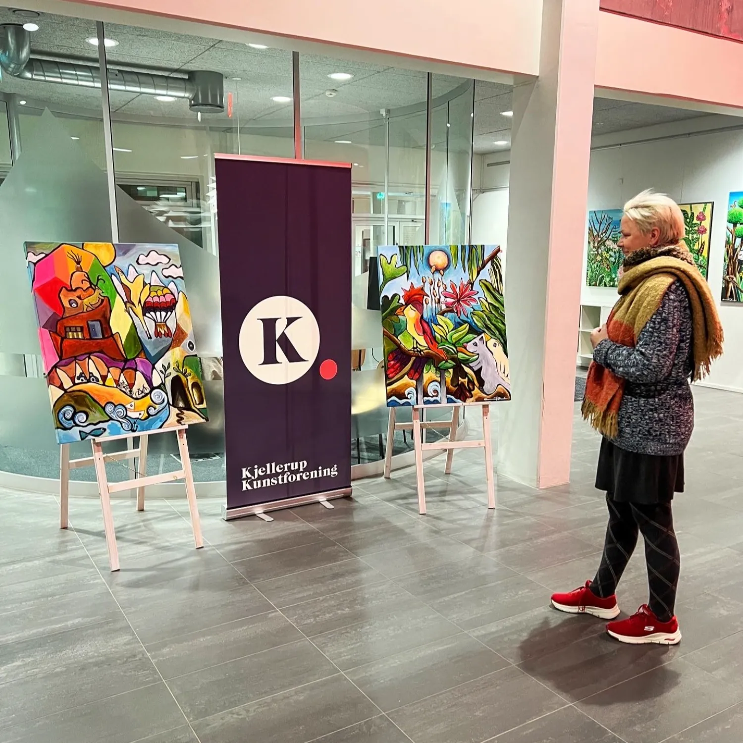 Susanne Rylander udstilling Kjellerup Kunstforening