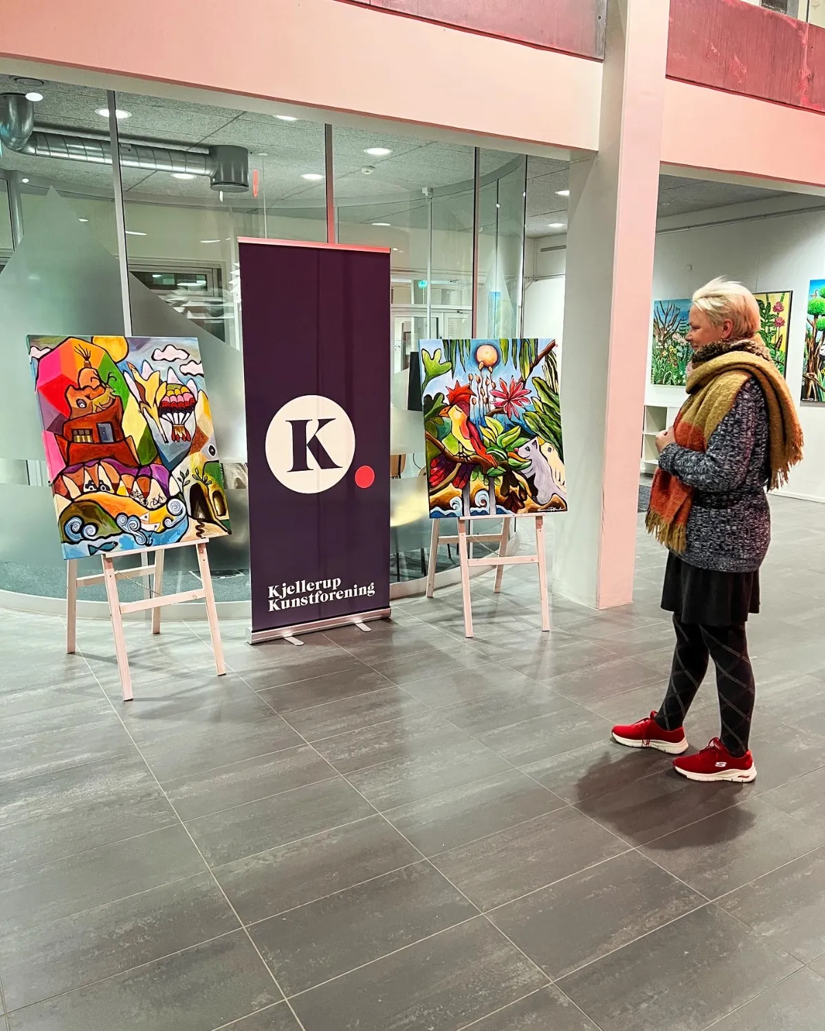 Susanne Rylander udstilling Kjellerup Kunstforening