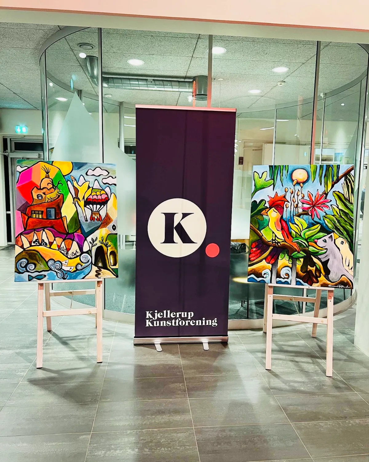 Susanne Rylander udstilling Kjellerup Kunstforening