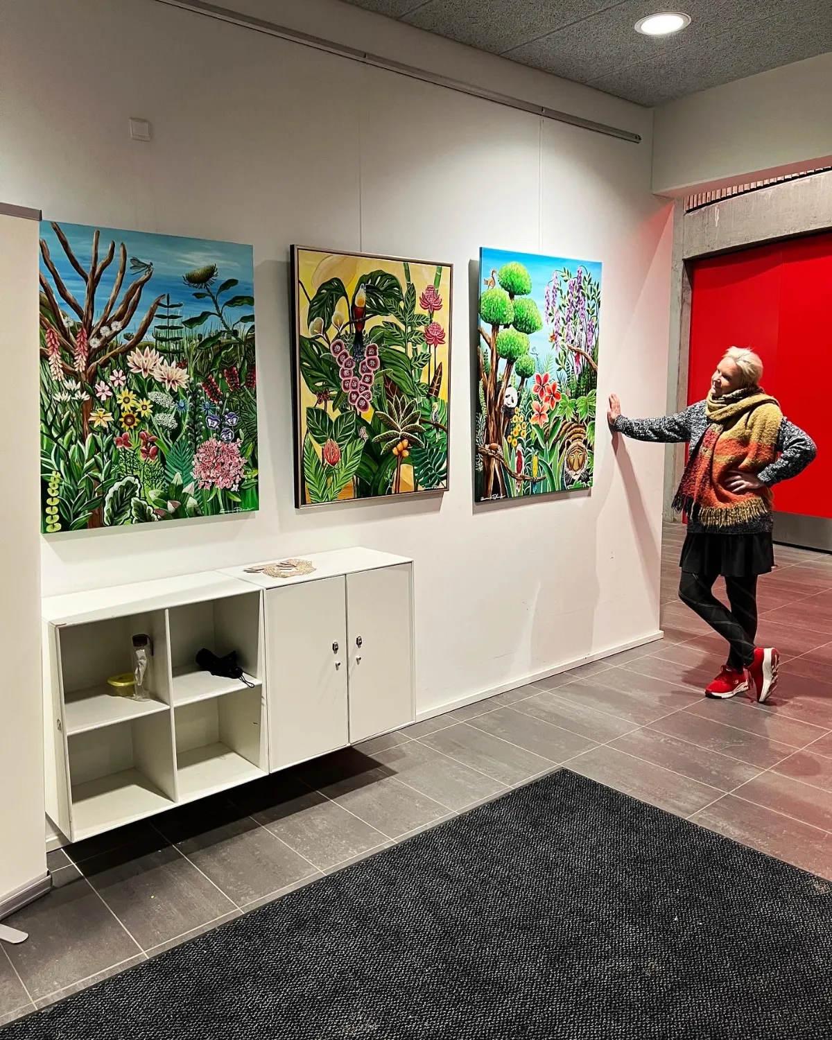 Susanne Rylander udstilling Kjellerup Kunstforening