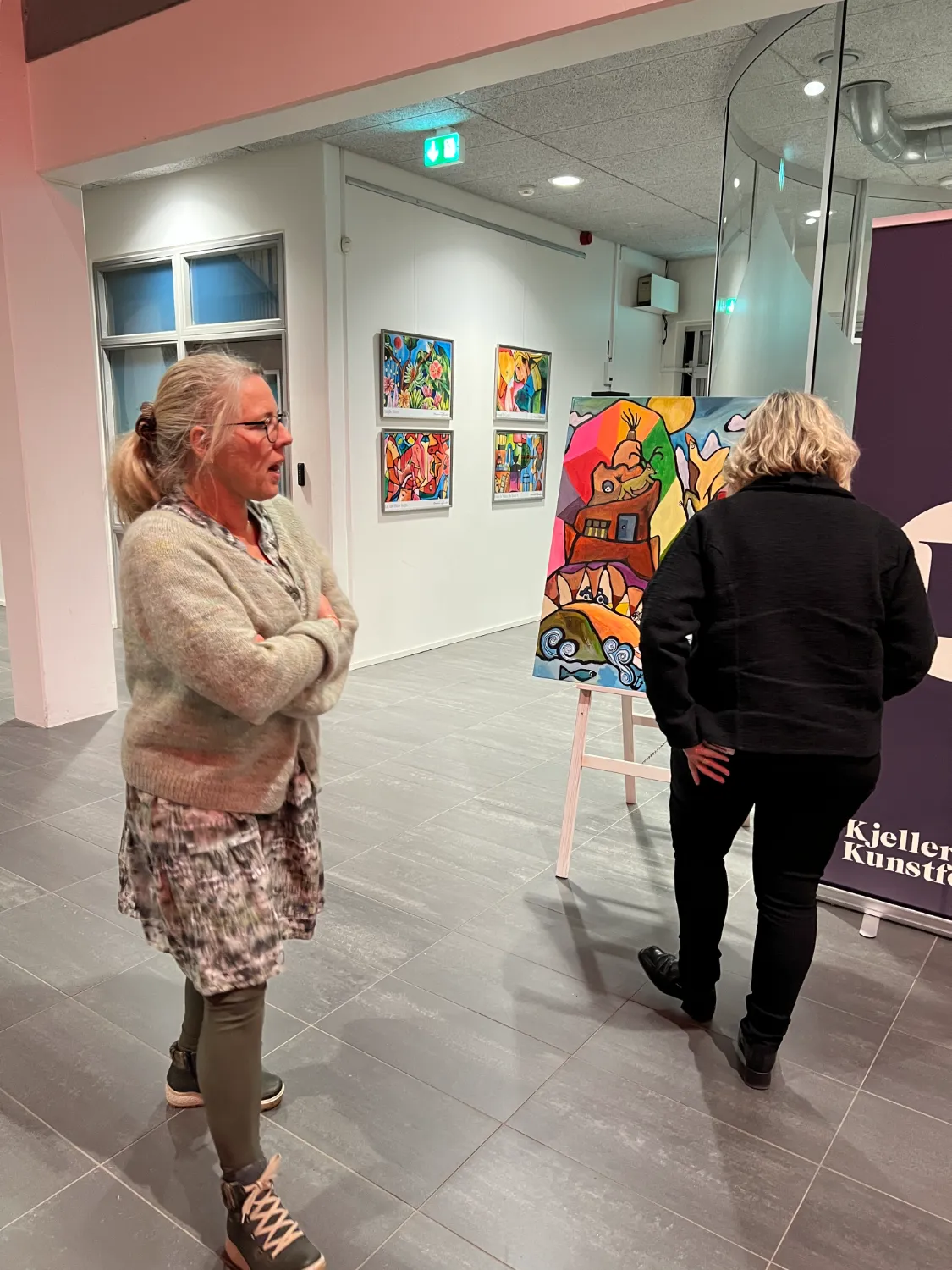 Susanne Rylander udstilling Kjellerup Kunstforening