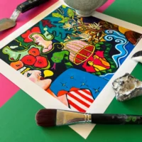 The Lovers Fine Art Giclée Print